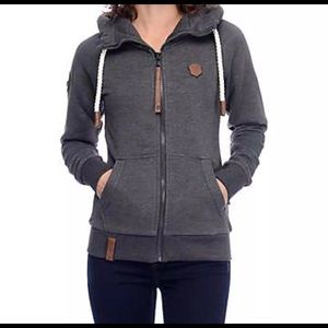 *SOLD* Worn once naketano zip up hoodie